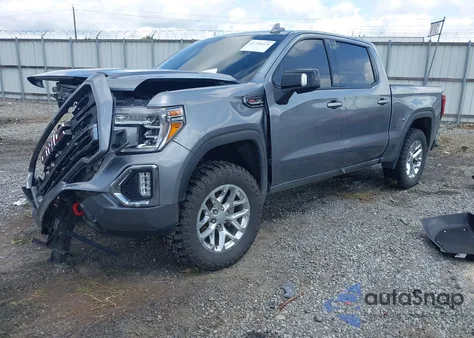 2021 GMC Sierra 1500 4Wd Short Box At4 из США, поврежденный, VIN 3GTP9EEL8MG317675